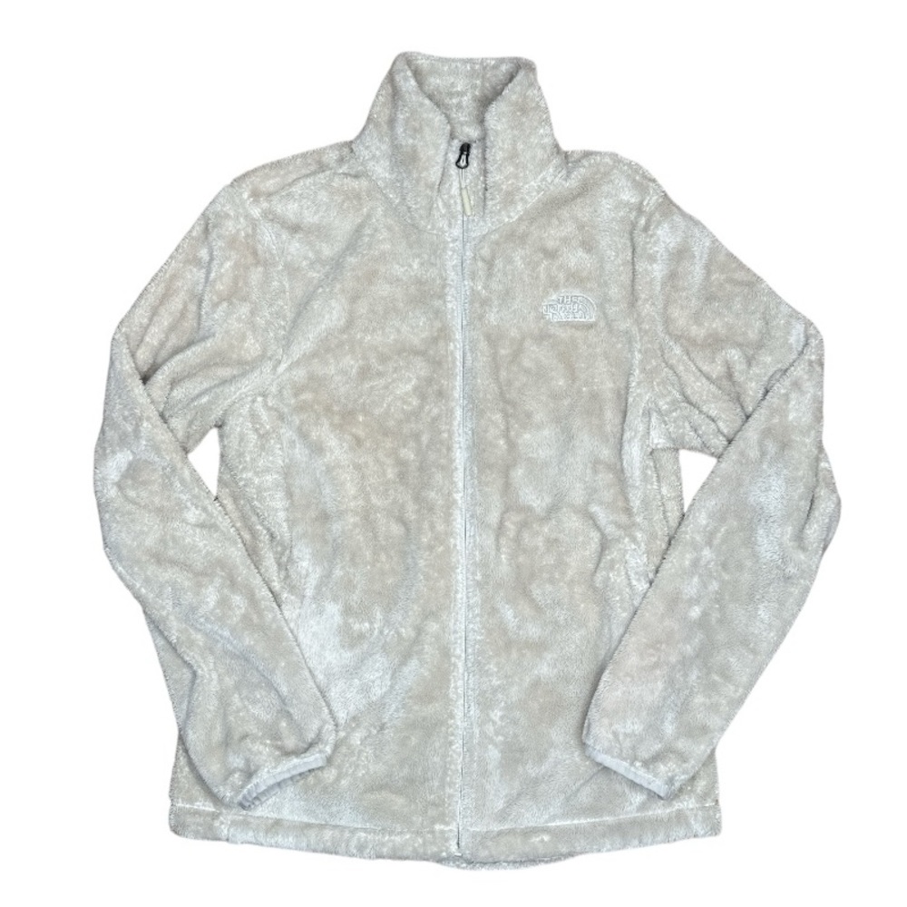 The North Face Women’s Creme Sherpa Long Sleeve Zip Up Jacket Size Medium